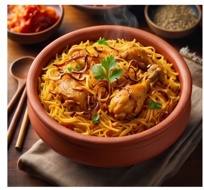 Aallya Chicken Dum Briyani Vermicelli